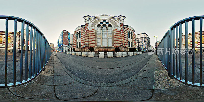 360 VR城市索菲亚犹太教堂